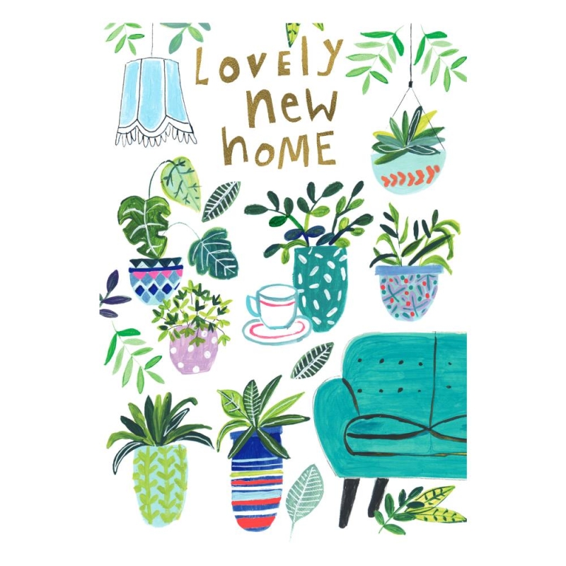 New Lovely Home Greeting Card