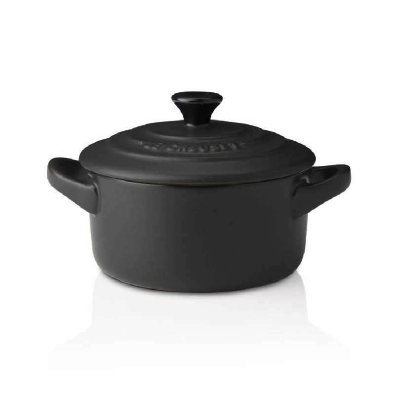 Le Creuset Petite Round Casserole Satin Black