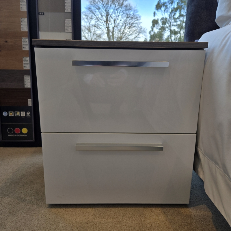 Nolte Alegro 2 Drawer Bedside (Ipswich)