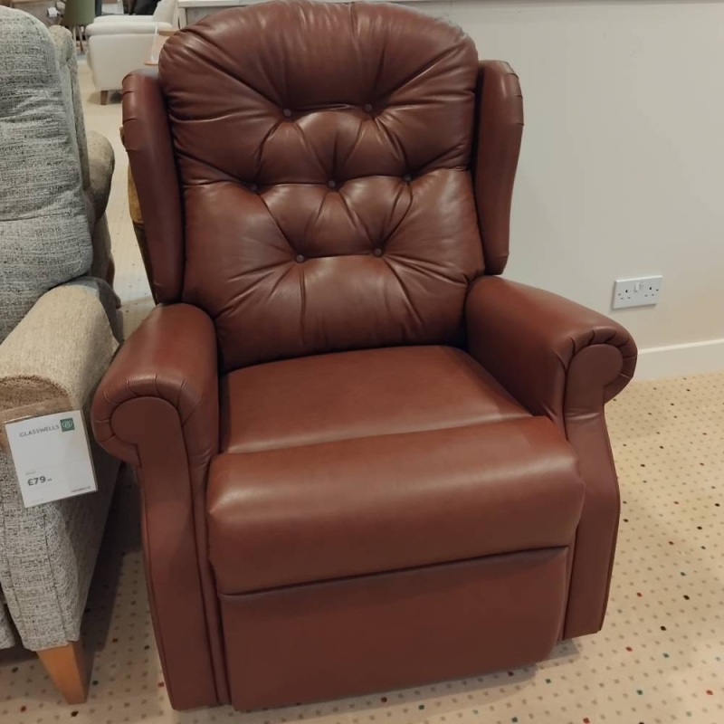 Wycombe manual recliner in leather (Haverhill)