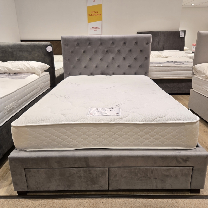 Venus Double Bedstead with End Drawers (Ipswich)
