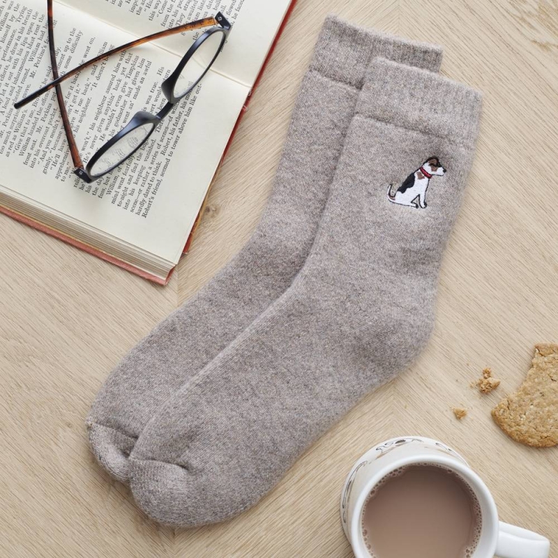 Dog Walker Socks Jack Russell
