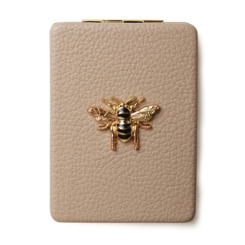 Alice Wheeler Stone Oblong Compact Mirror