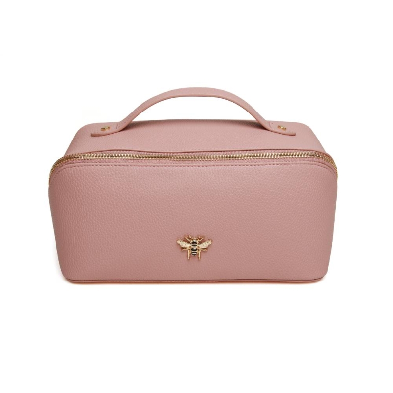Alice Wheeler London Train Case Pink