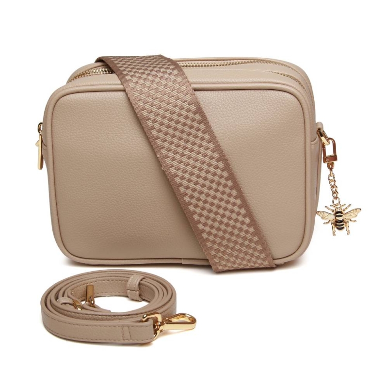Alice Wheeler London Stone Zipped Camera Bag