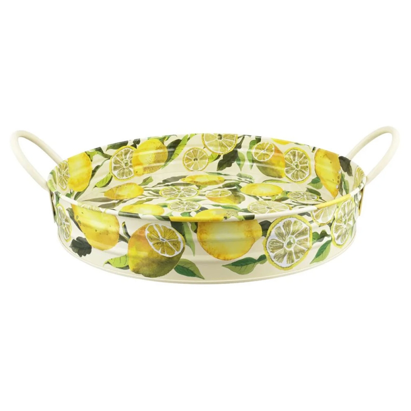 emma bridgewater lemons large handled tray
