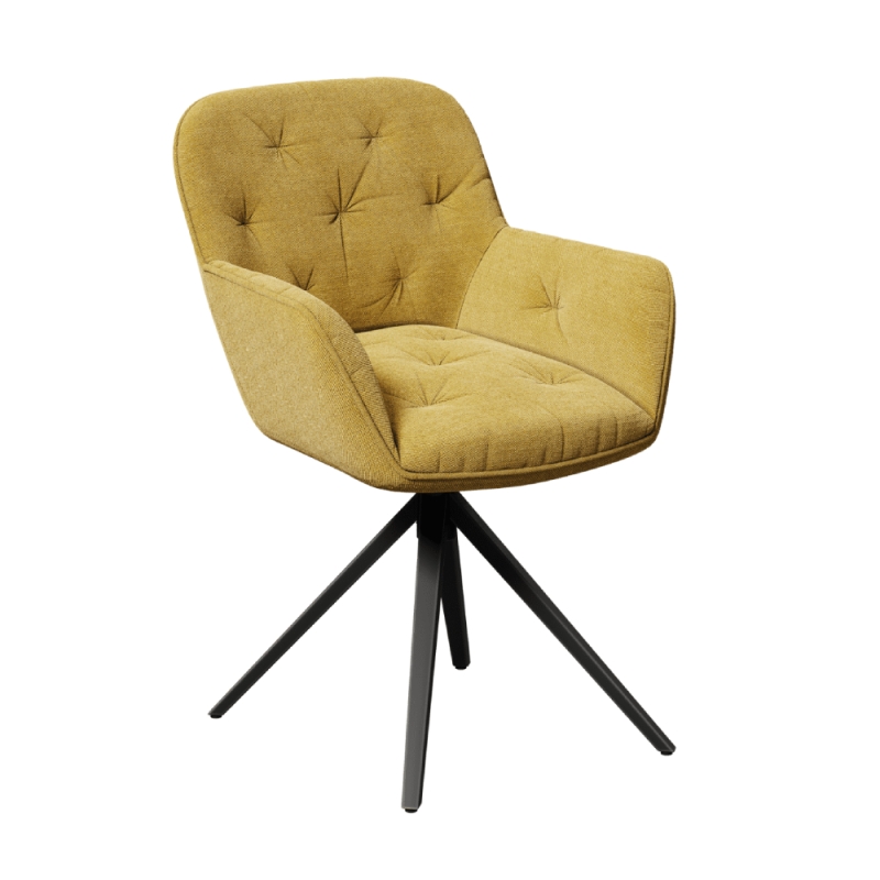 Charleston Dining Chair Ochre