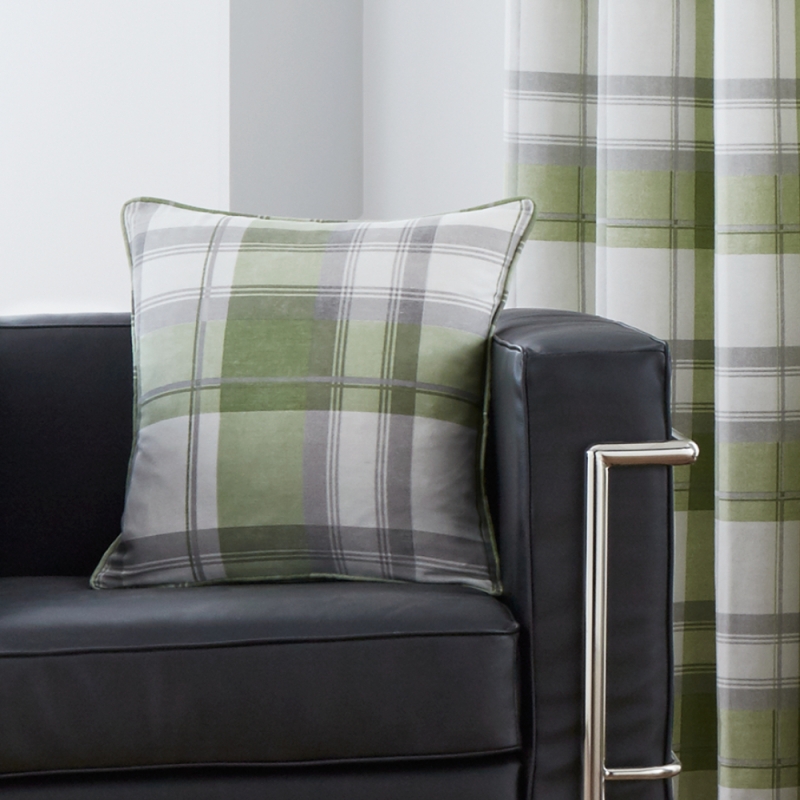 Fusion Balmoral 43cm Cushion Cover Green
