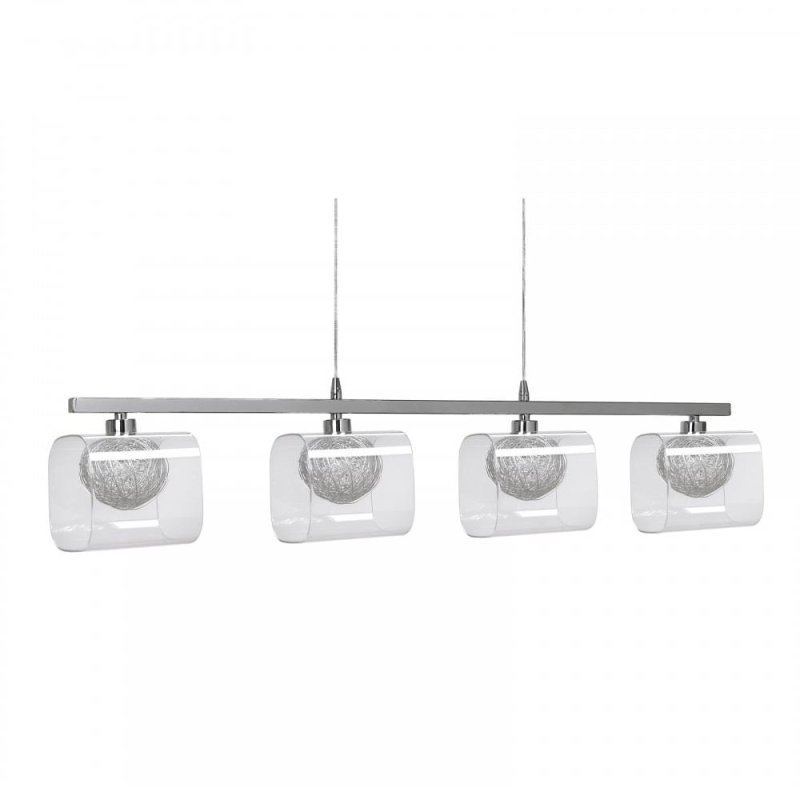 Lisbon 4-Light Bar Pendant Chrome