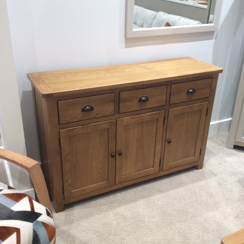 Pemberley 3 Door Sideboard (Bury St Edmunds)