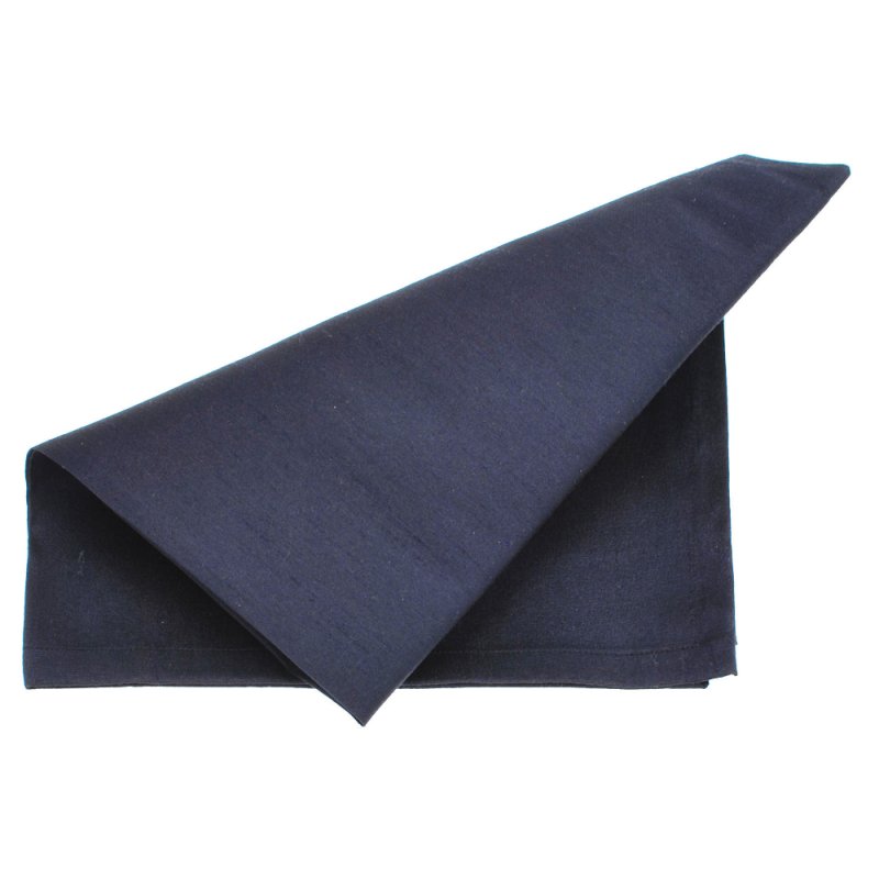 Dupion Napkin In Midnight Blue