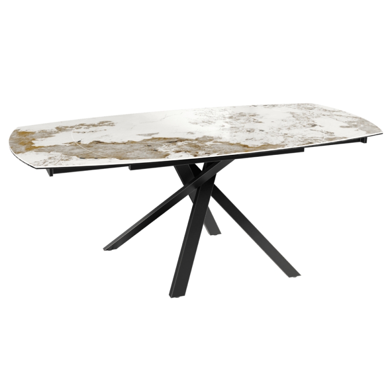 Kheops Extending Dining Table Calcatta Extended