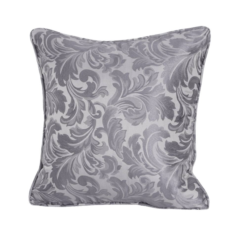 Buckingham 46cm Cushion Covers Grey 