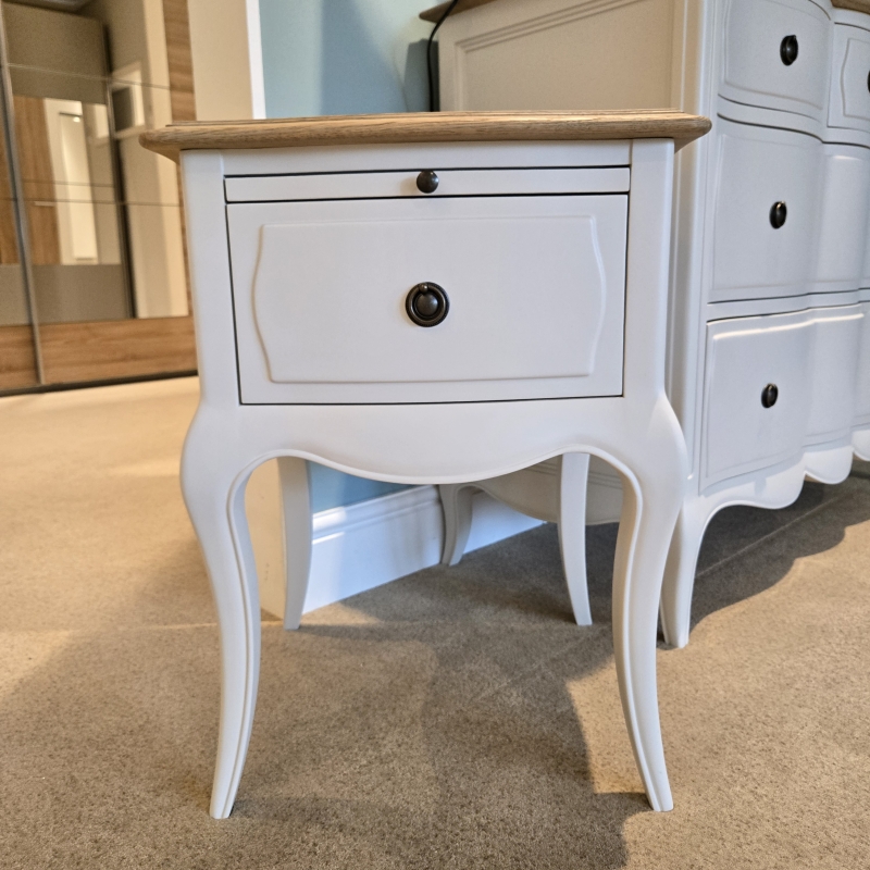 Amelie 1 Drawer Bedside (Ipswich)