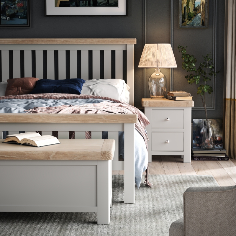Saunton Bedroom Lifestyle Grey