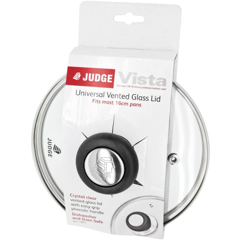 Judge Vista 14cm Glass Lid