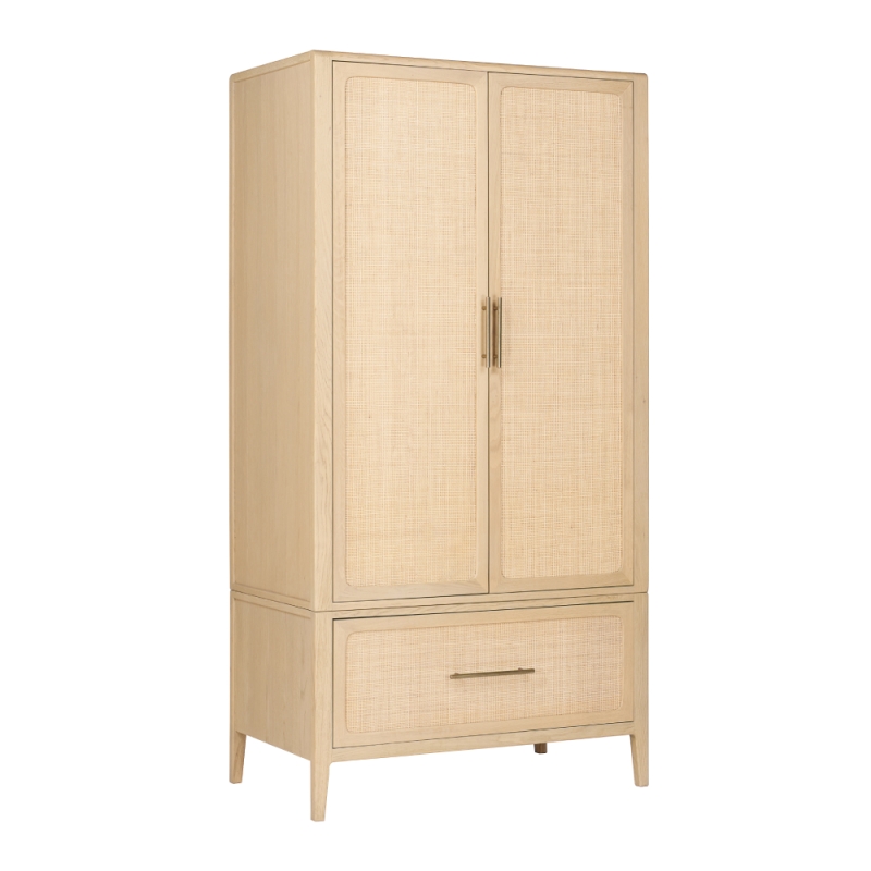 Paris 2 Door 1 Drawer Wardrobe