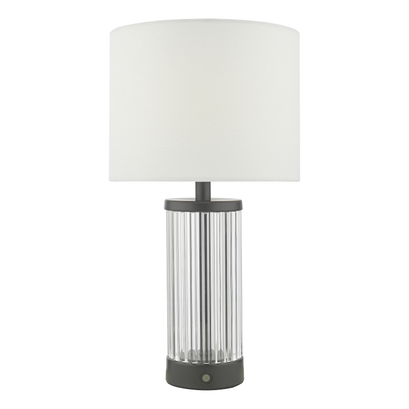 Enrico Battery LED Table Lamp with Shade