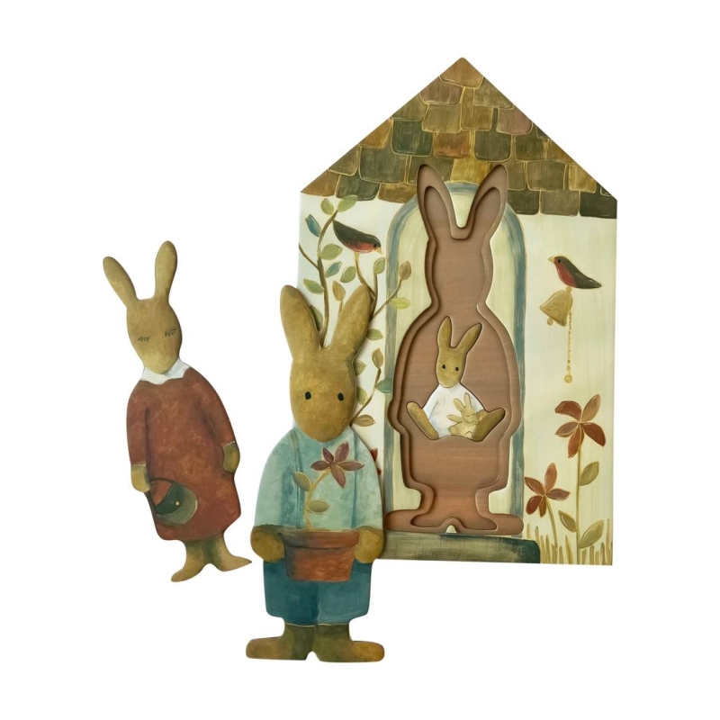 Multi LayeredRabbits Puzzle
