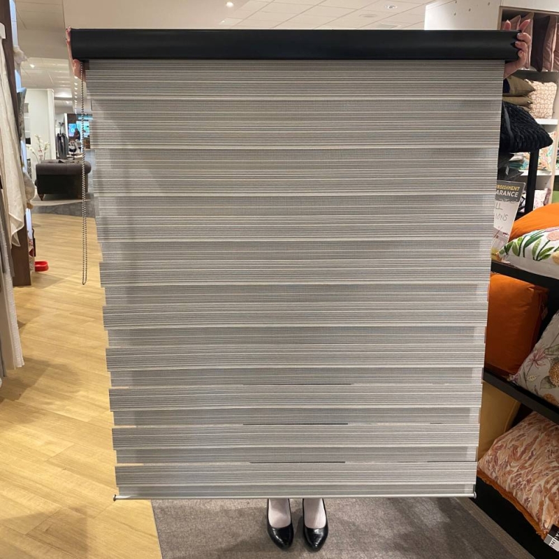 1x Twist Roller Blind Carpe Drem Grey 188.5cm (Bury St Edmunds)
