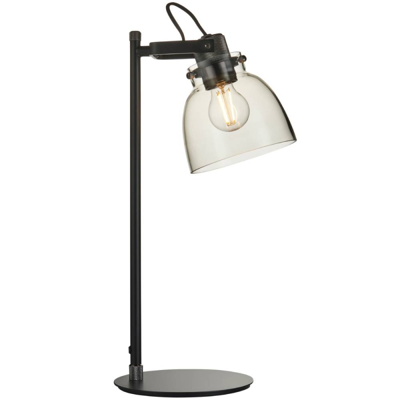 URBAN TABLE LIGHT SMOKEY GREY GLASS