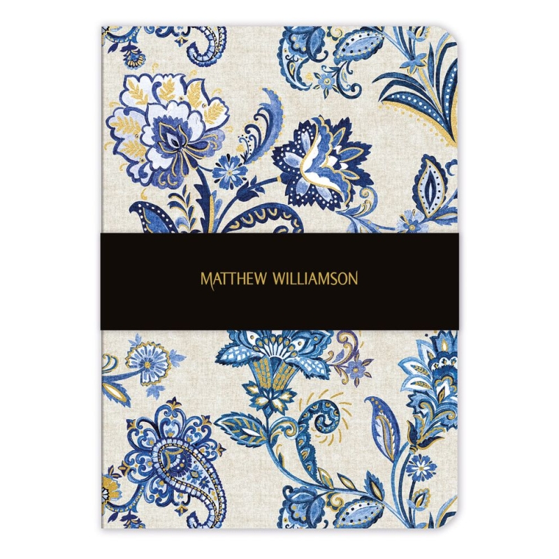 Luxury A5 Notebook in Paisley