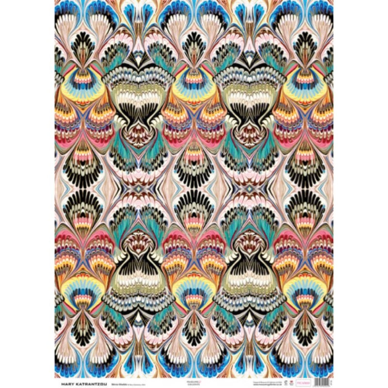 Mirror Marble Foiled Gift Paper
