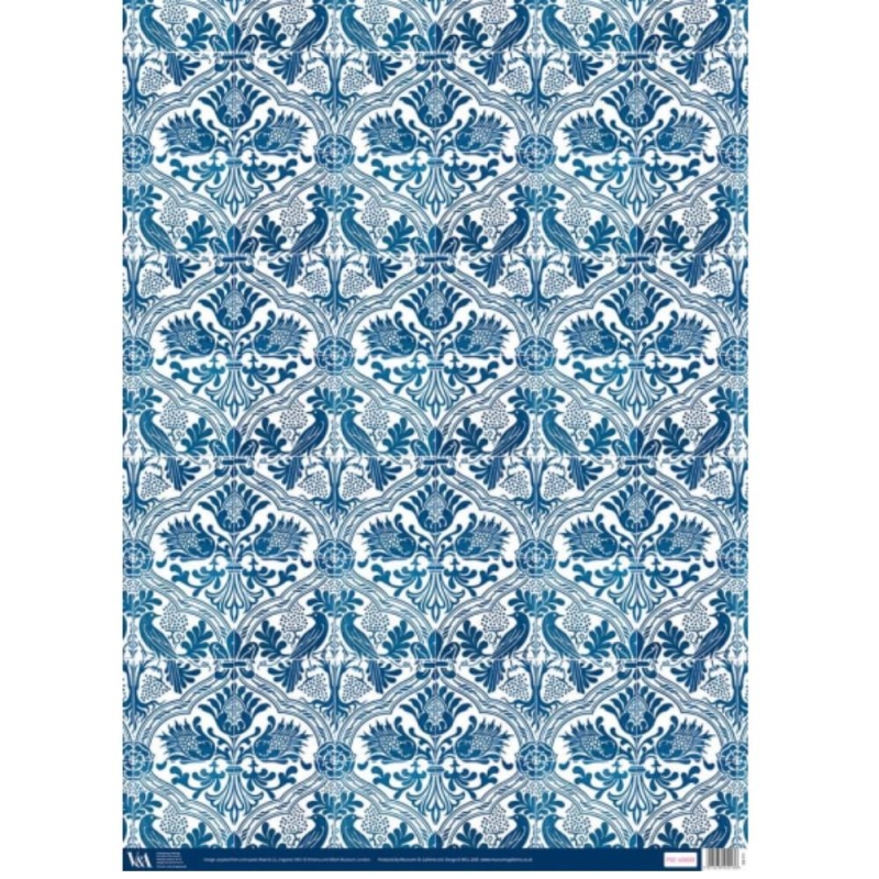 Blue Birds Gift Wrap