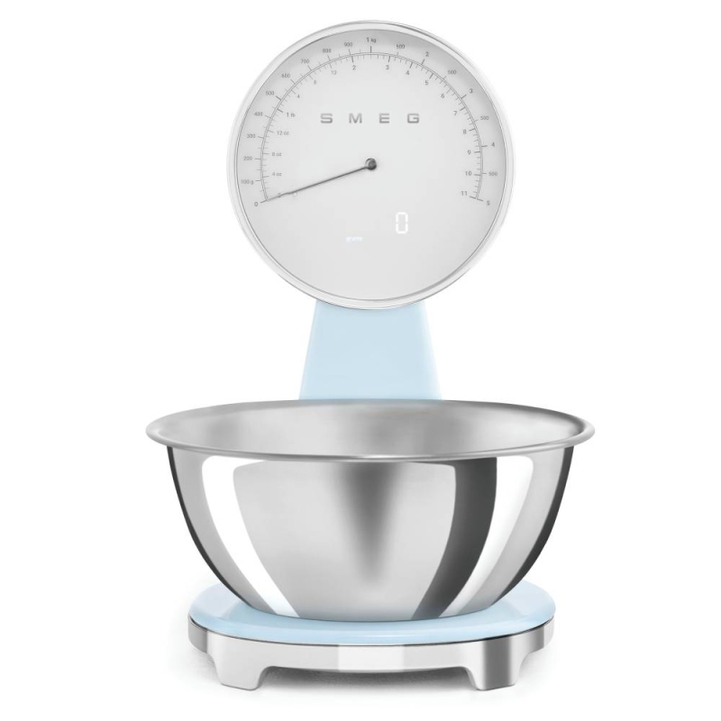 SMEG Scales Pastel Blue