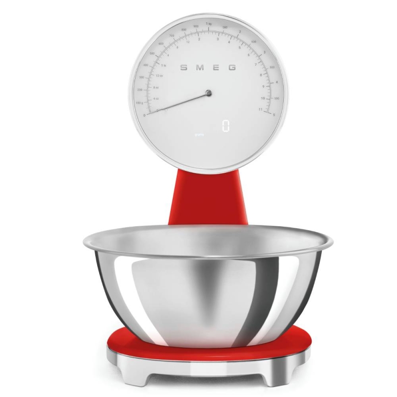 SMEG Scales Red