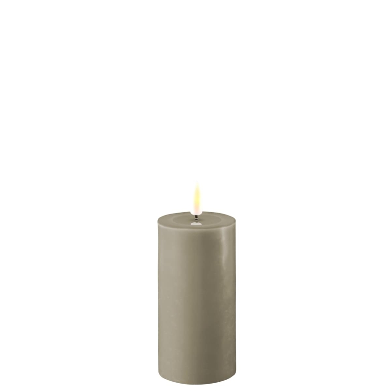  SAND LED CANDLE 5X10CM