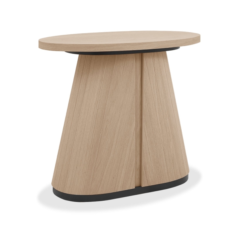 Vigo Oval Lamp Table Scandi