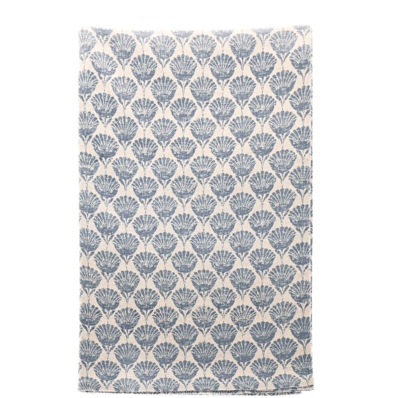 CARNATION TABLECLOTH SLATE BLUE 145X180CM