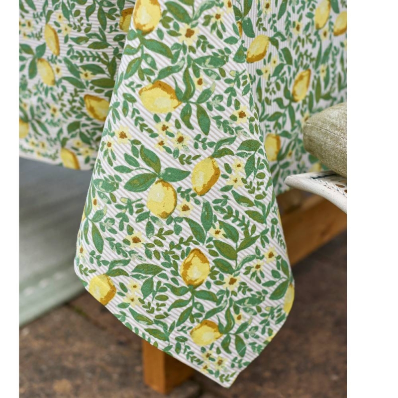 LEMON TABLECLOTH 130X180CM