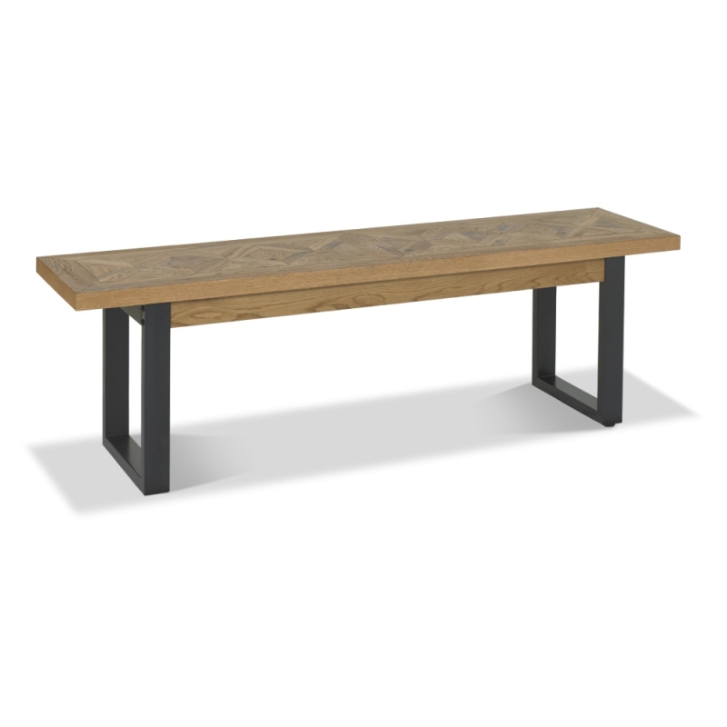 Rustic Oak Bench