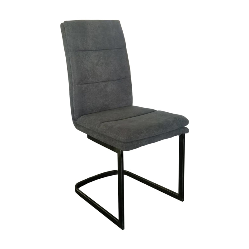 Fox Cantilever Dining Chair Grey