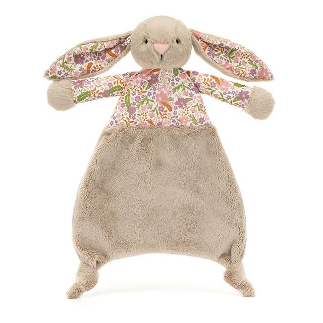 BLOSSOM BEIGE BUNNY PETAL COMFORTER
