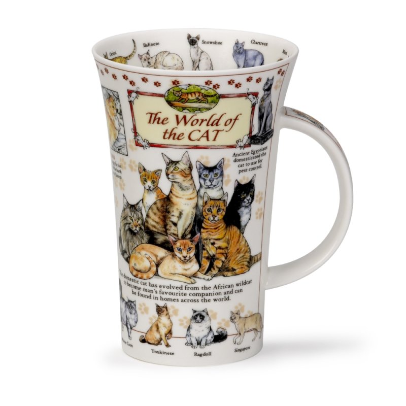 Dunoon Glencoe World of Cats Mug