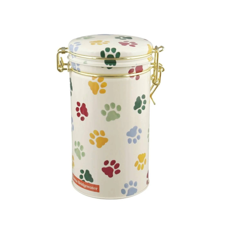 EB POLKA PAWS TIN SMALL