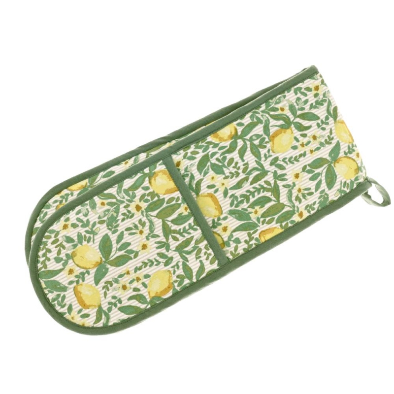 Double Lemon Oven Gloves