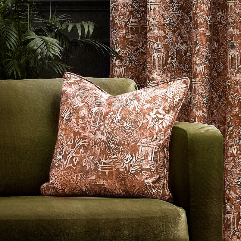 Bengal 50cm Cushion Amber