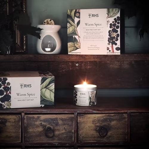 RHS Warm Spice Wax Melt Gift Set