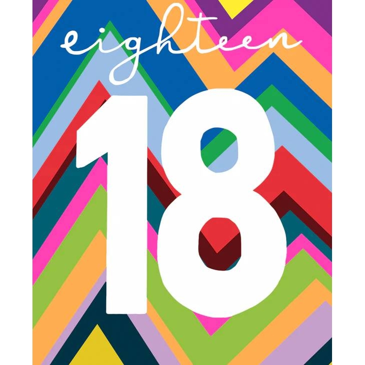 Age 18 Card