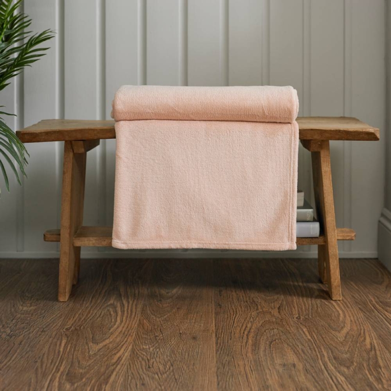 Pink Throw