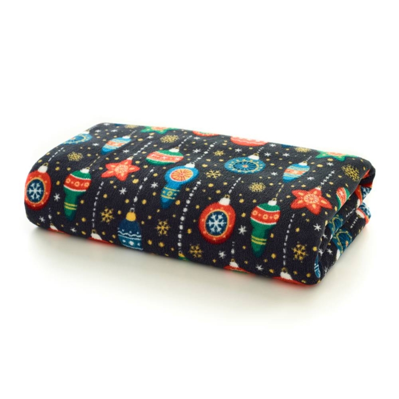 Christmas Baubles Throw