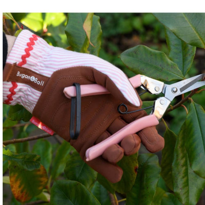 Collector Gloves Pink Stripe 