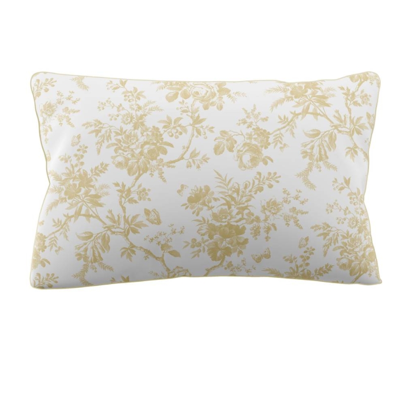 Walled Garden Pillowcase Pair Yellow