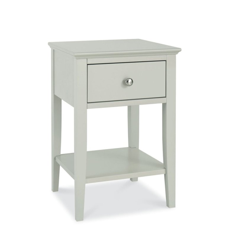 Alaska Cotton 1 Drawer Nightstand