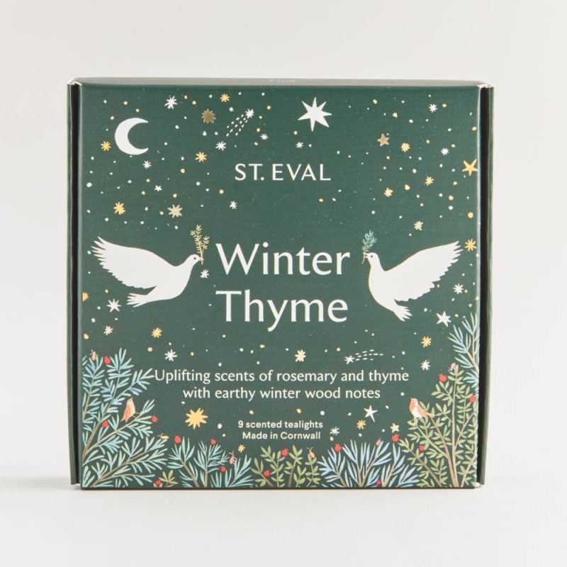 F01099 TEALIGHT CHRISTMAS WINTER THYME A21