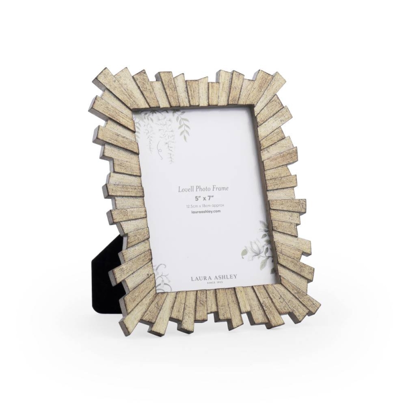 Laura Ashley Lovell Champagne Photo Frame 5x7"